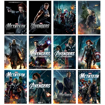 

Marvel Moive Avengers Endgame Silk Posters Superhero Character Postre and Print Wall Art Decorative Pictures For Bed Room