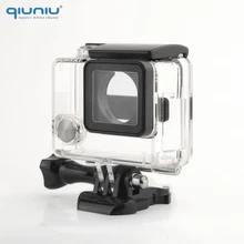 Защитный чехол QIUNIU с защитным корпусом для камеры GoPro Hero 3 3+ 4, аксессуары для GoPro