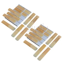 2 набора коробок сопрано саксофон мундштук тростники 2-1/2 Размер Для Bb сопрано саксофон Замена