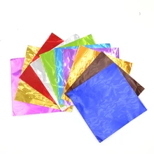 20 см Глянцевая фольга Обертка Бумага ручной работы испечь шоколад конфеты кофе чай оберточная бумага s