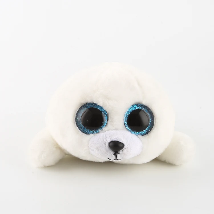 

6" 15cm Stuffed Plush Animals Icy The White Seal Toy Doll