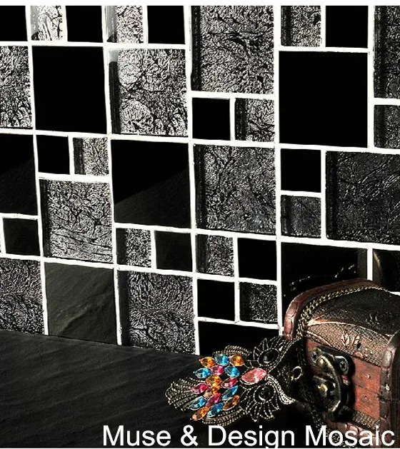 black hand painted glass 7_