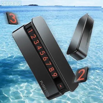 

Upscale Drawer style Car Temporary Parking Card Aromatherapy 2 and 1 for Land Rover discovery 2 3 4 freelander 1 2 accessories