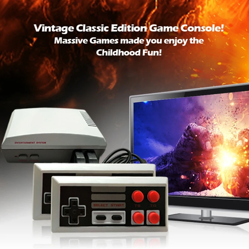 

4 Red controller button for coolbaby TV Mini Handheld Game Console Console Video Game For The Joypad for 9 pin Console Game