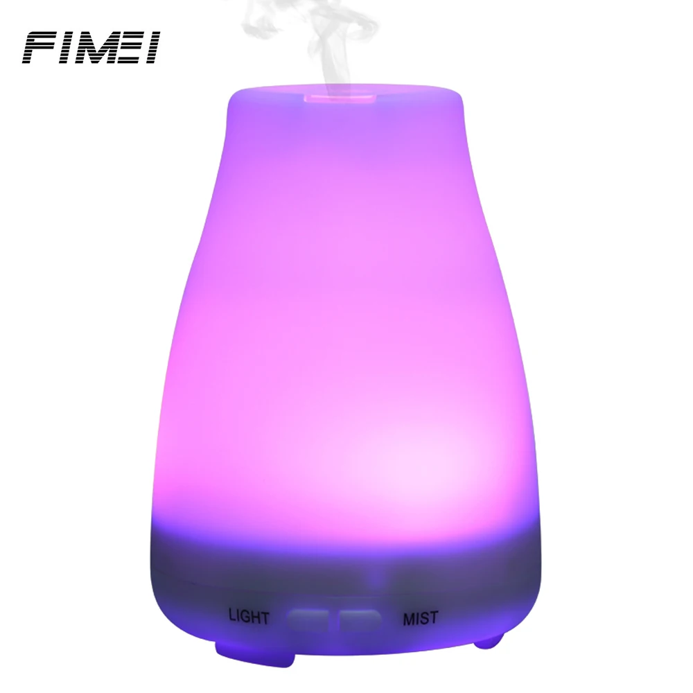 

Fimei Clear Bottle 1508S Air Humidifier Ultrasonic 7 LED Night Colorful Lights Mist Maker Aroma Diffuser Aromatherapy Oils
