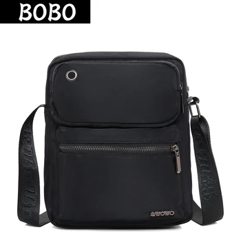 

BOBO Fashion Nylon Men Shoulder Bags High Quality Casual Travel Messenger Bags Waterproof Unisex Women Crossbody Bag Male Bolsas