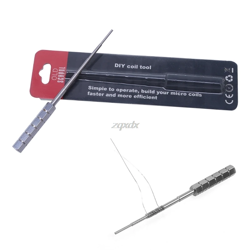 

Stainless Steel Micro Coil Wrap Jig DIY Tool For Rebuildable RBA RDA