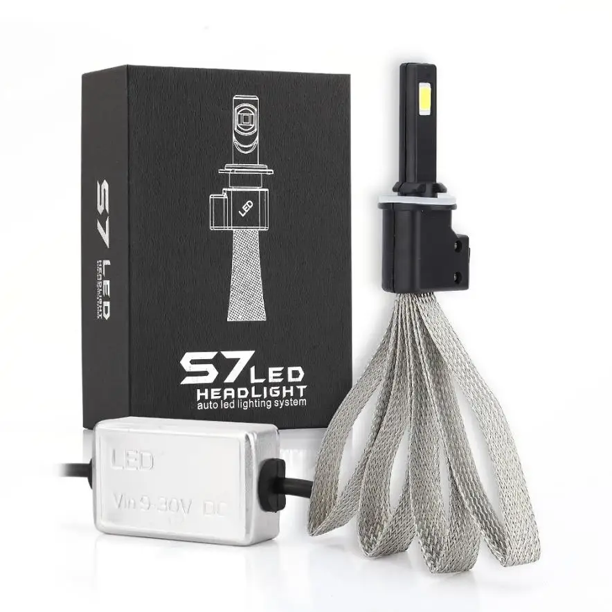 Acheter 880 881 H1 H3 H7 H11 led phares Ampoule Kit De Conversion Blanc 60 w 6400LM 6000 k de voiture lumière ampoules sep23