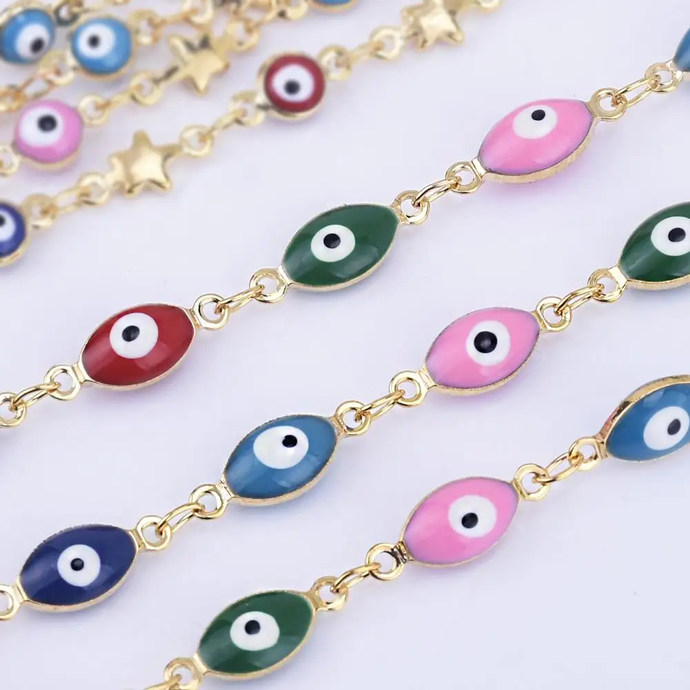 10*5 мм Mixedcolor Evil Eye шатер Форма Сеть DIY поставок двор 10235904