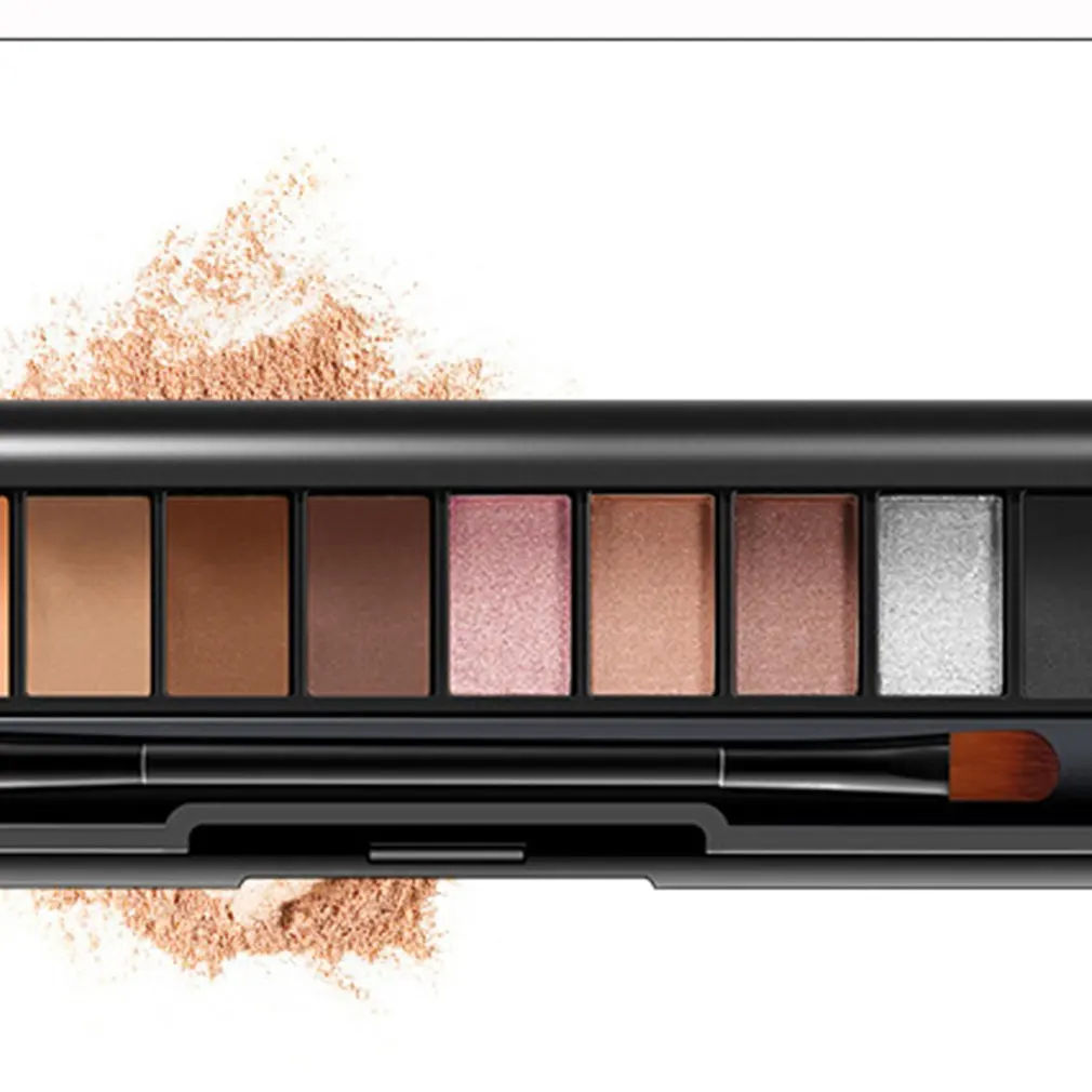

BIOAQUA 10 Color Matte Diamond Glitter Matallic Eye Shadow Palette Easy To Wear Eyeshadow Cream Professional Make up Cosmetics