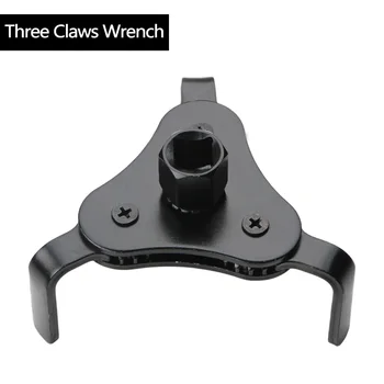 

1Pc 53-108mm 3 Jaw Auto Oil Filter Wrench Car Repair Tools Adjustable Two Way Oil Filter Wrench Remover Tool For Cars Trucks