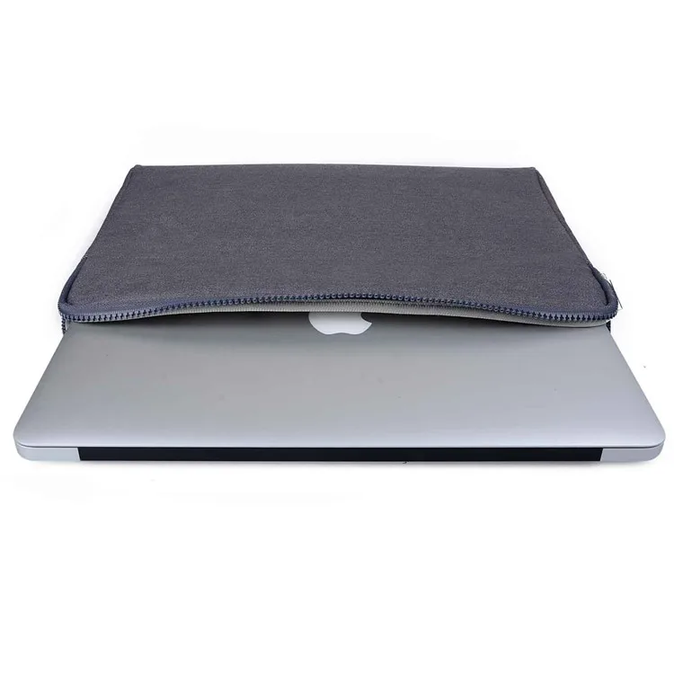 Новый деловой стиль черная темно серая джинсовая сумка для macbook air pro retina 13 11 12