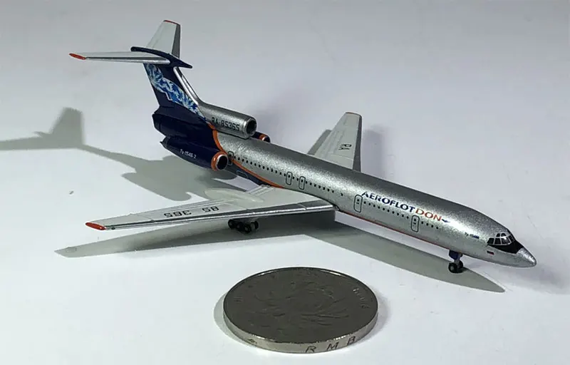 1:500 Аэрофлот-Норд TU-154 RA-85365 русская авиакомпания металлическая шкала статическая Изысканная имитация Игрушечная модель самолета подарок для мальчика