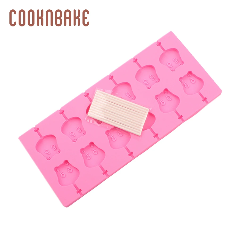 CDSM-750 Круглая силиконовая форма COOKNBAKE для леденцов, цветов, конфет, шоколада, леденцов, инструмент для украшения торта, сделай сам, торт, Рождество - Цвет: CDSM-750