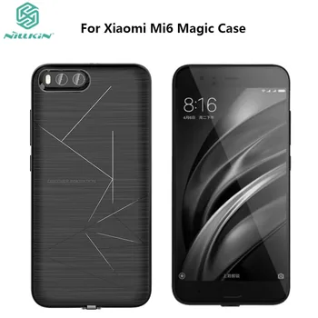 

NILLKIN Original Xiaomi Mi Mi6 Magic Case QI Wireless Charging Standard Receiver Case Cover For Xiaomi Mi6 by Magnetic Function