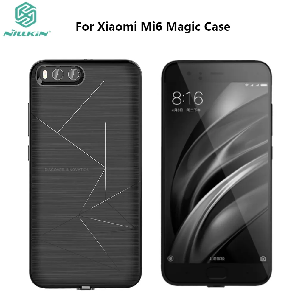 Оригинальный волшебный чехол NILLKIN для Xiaomi Mi Mi6 Стандартный Чехол-приемник с