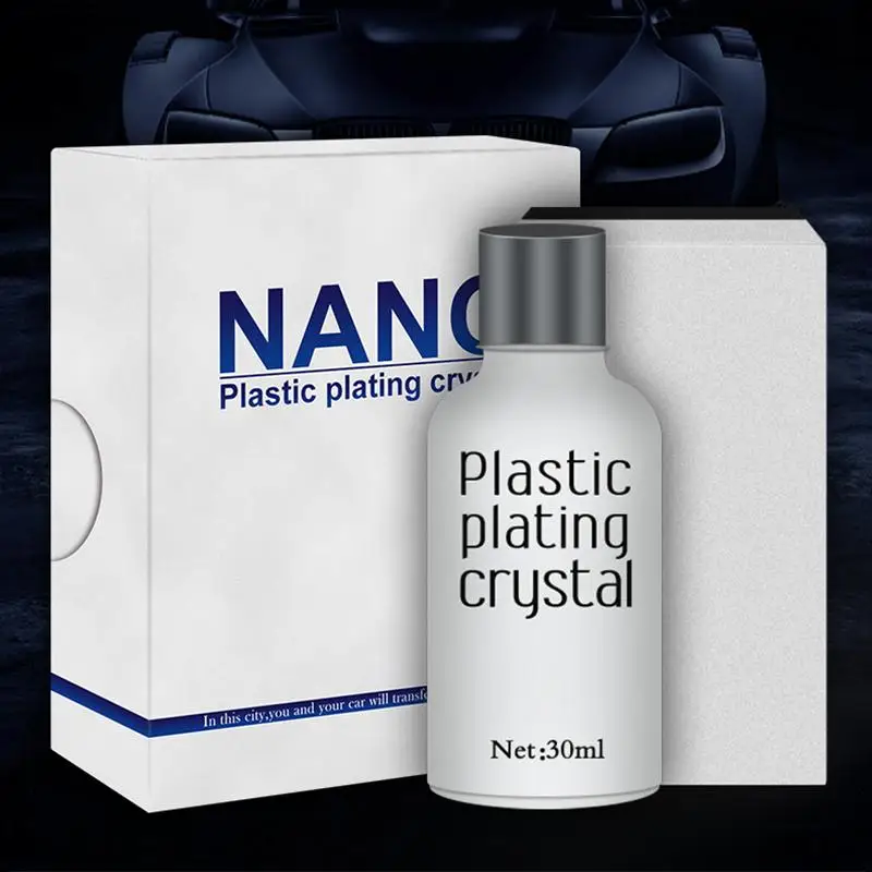 

2019 30ml Auto Plastic Plating Refurbish Agent Automotive Plating Agent Coating Polishing Car Protection for Car Paint