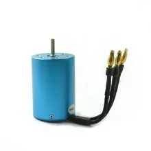 3650 3300KV 4 Poles Sensorless Brushless Motor for 1/10 RC Car HSP 107051 (03302) 1:10 Car Buggy Truck