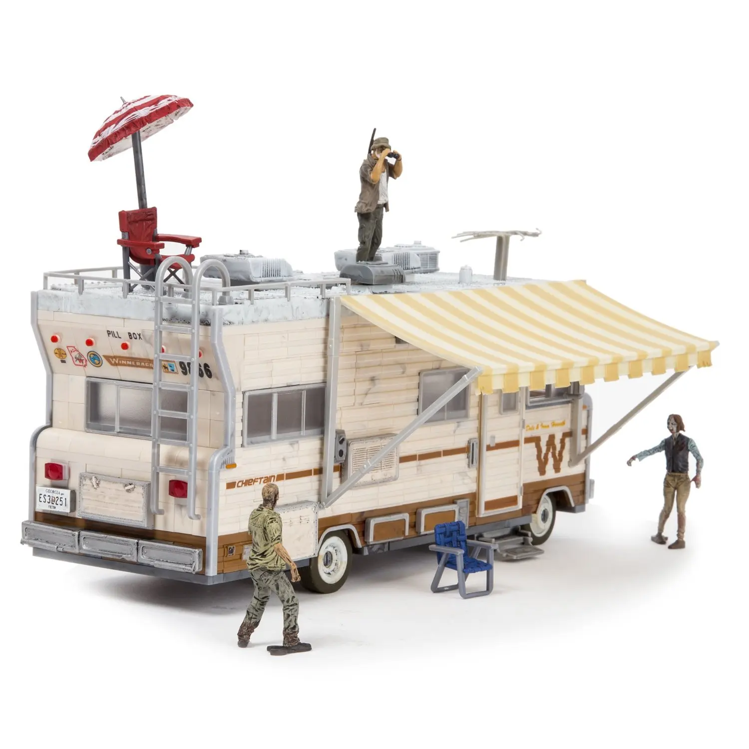 Estartek МакФарлейн Ходячие мертвецы DELE'S RV грузовик блок игрушки для экшн-фигурки Sence DIY новая коробка