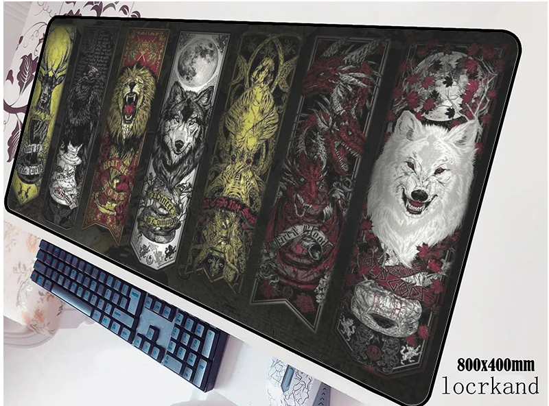 

Game of Thrones mouse pad best pad to mouse notbook computer mousepad Colourful gaming padmouse gamer to 80x40cm mouse mats