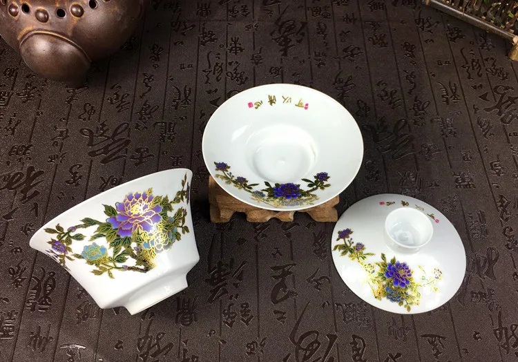 2020 Новое поступление 230 мл китайский ручная роспись Чайный набор Tureen меняющий