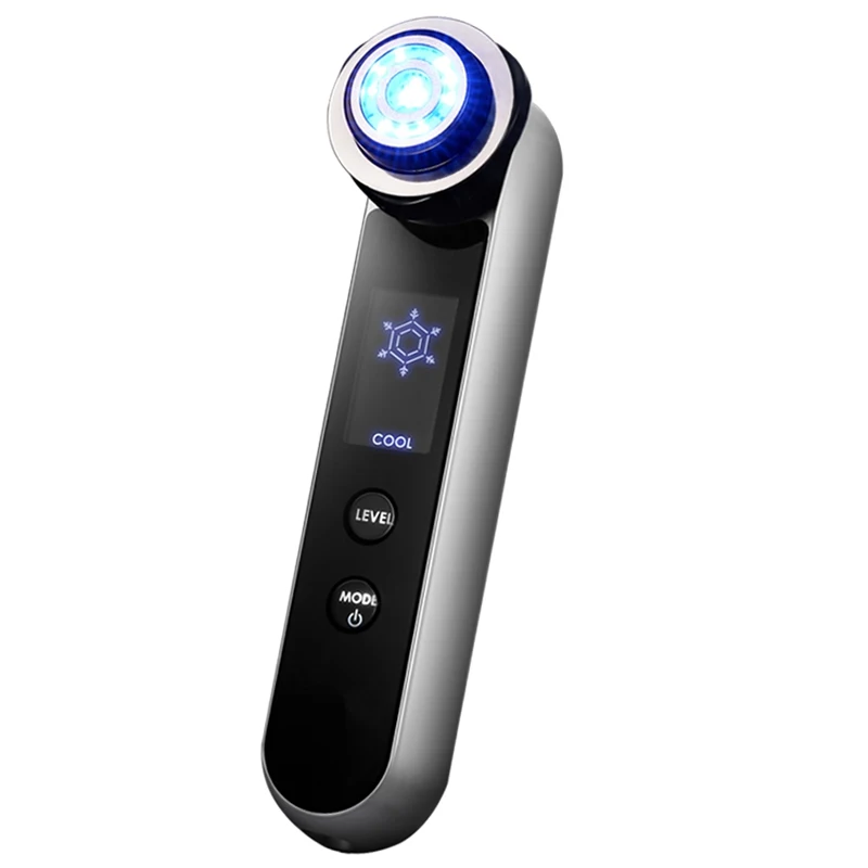 

5 in 1 HRF RF BEAUTE photo PLUS Massage Light Therapy Radio Frequency EMS facial cooling device