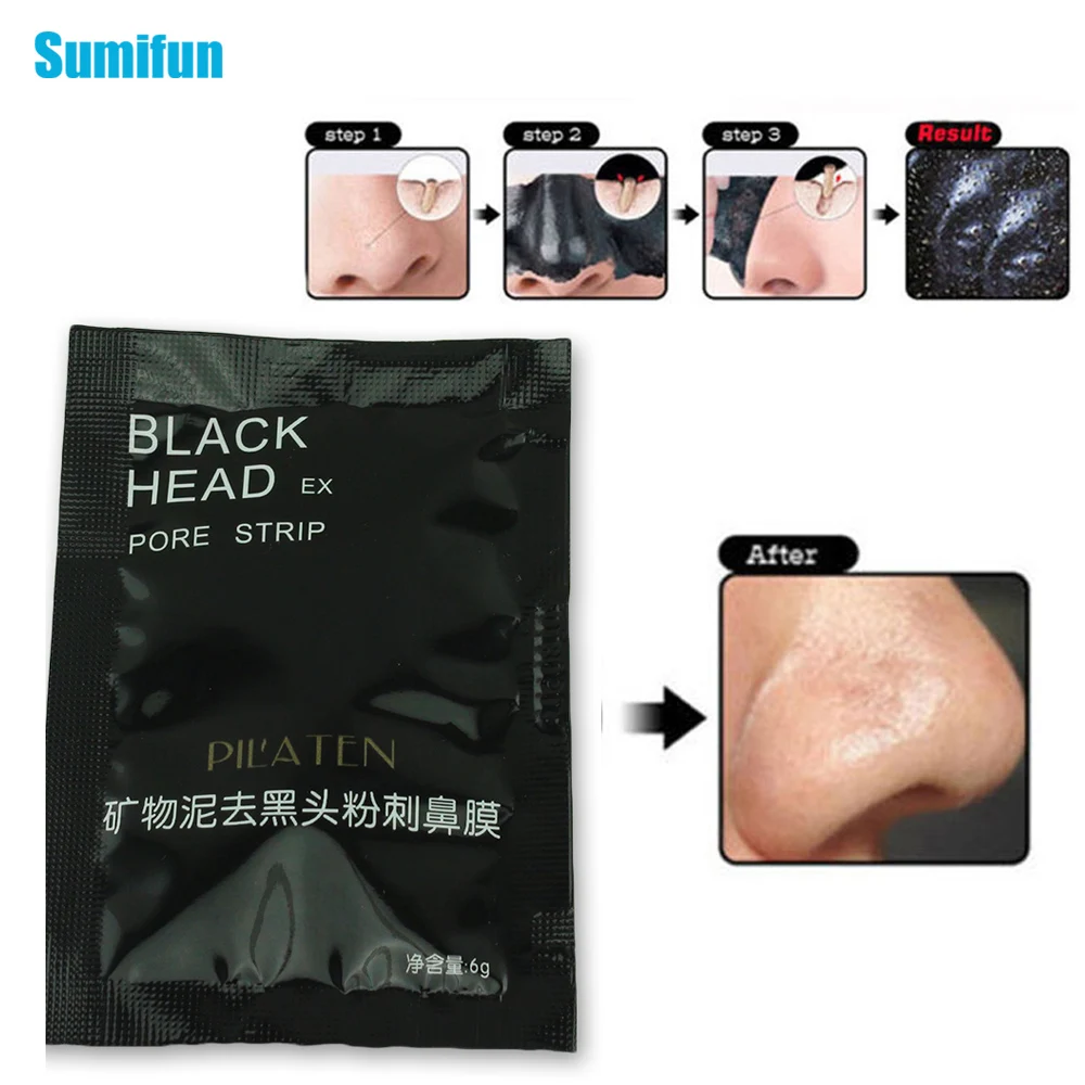 

3bags Black Face Patch Nose Strips Remove Blackheads Pores Black Head Remover Acne Peel Mask Black Dots Cleaning Plaster D1737