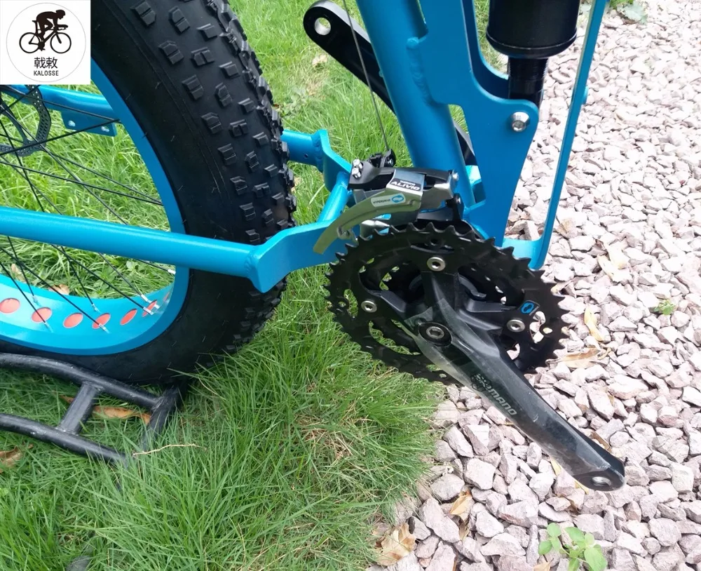 Clearance Kalosse M370 Hydraulic brakes 26*4.0 tires 27 speed , Folding Snow bicycle, fat bike 26er snow mountain bike 3 Clearance Kalosse M370 Hydraulic brakes 26*4.0 tires 27 speed , Folding Snow bicycle, fat bike 26er snow mountain bike 3