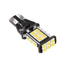 2 шт. T15 921 W16W супер яркий 1200Lm 3030 светодиодный автомобильный дополнительный тормозной фонарь CANBUS без ошибок, задний светильник, автомобильная дневная ходовая лампа