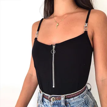 

Sexy Casual One Piece Bodysuit Slim Fit Leotard Top Black Romper Women S M L