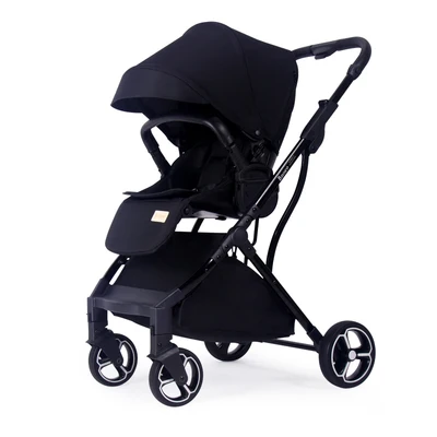 

Two-way high landscape long sleeping basket baby stroller lightweight folding can sit reclining children trolley stroller