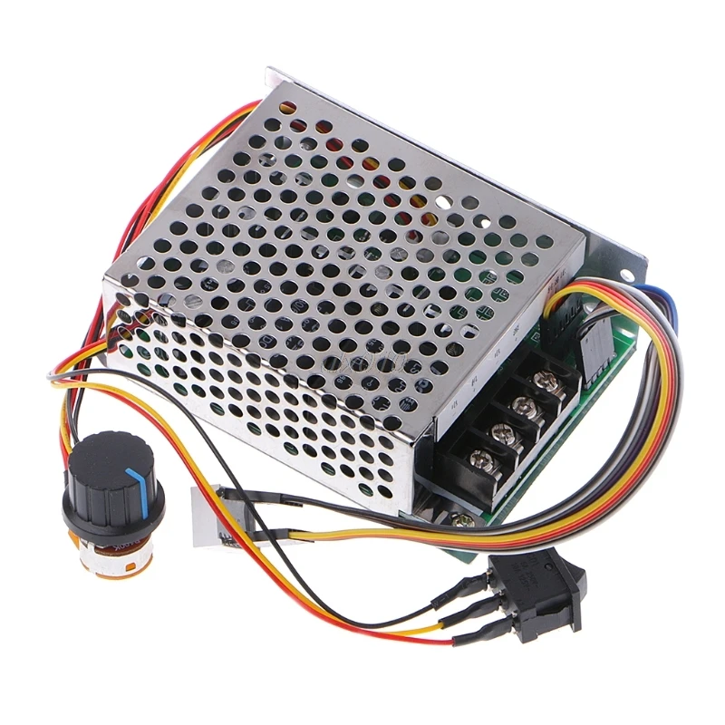 

DC 10-55V 12V 24V 36V 60A PWM DC Motor Speed Controller CW CCW Reversible Switch July DropShip