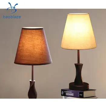 

Baoblaze EU Bedside Lamp Light Shade Cover Fabric Lampshade for Cafe Bedroom Office Study