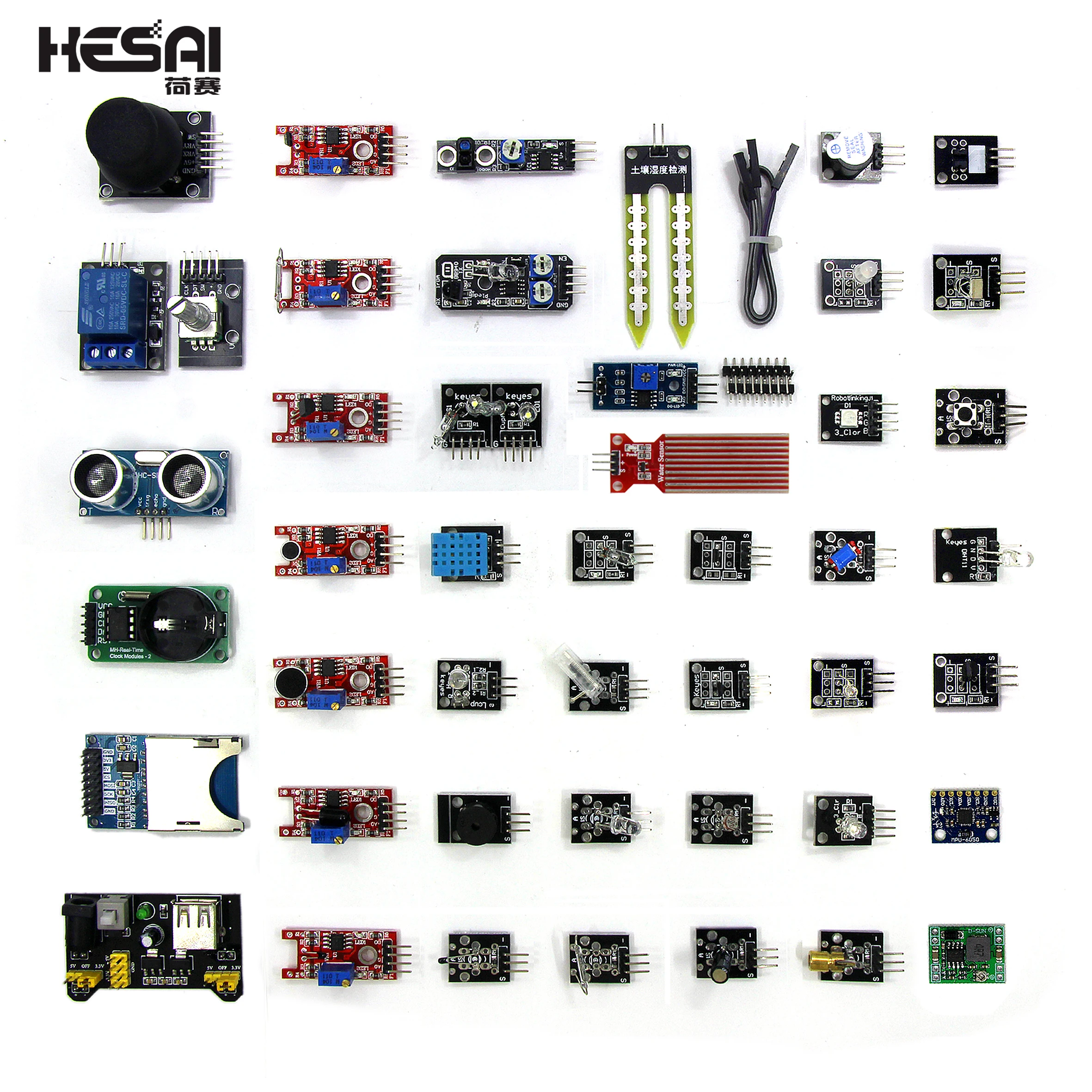 Online Smart Electronics 45 en 1 módulos de sensores mejor que 37in1 Sensor para arduino Diy Starter Kit