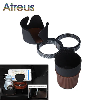 

Atreus Car Multifunctional Drink Cup Holder Phone Holder For Toyota c-hr Corolla RAV4 Honda Accord Civic CRV Mercedes W204 W211