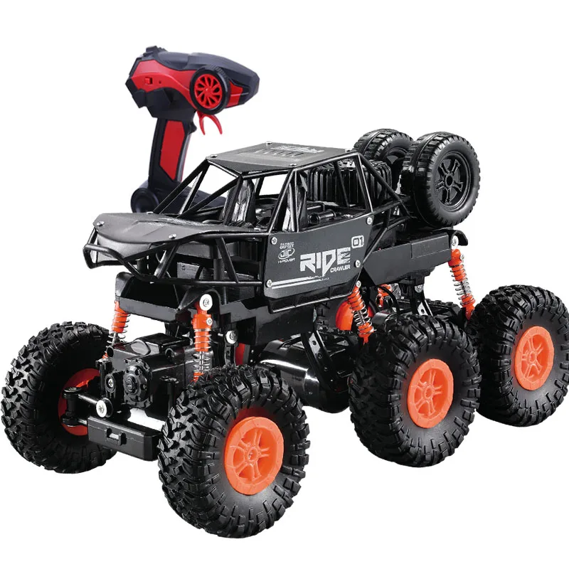 

2.4G 6WD remote control car 1:16 remote control toy alloy climbing cars On The Radio Control Toys Vehicle For Children toy