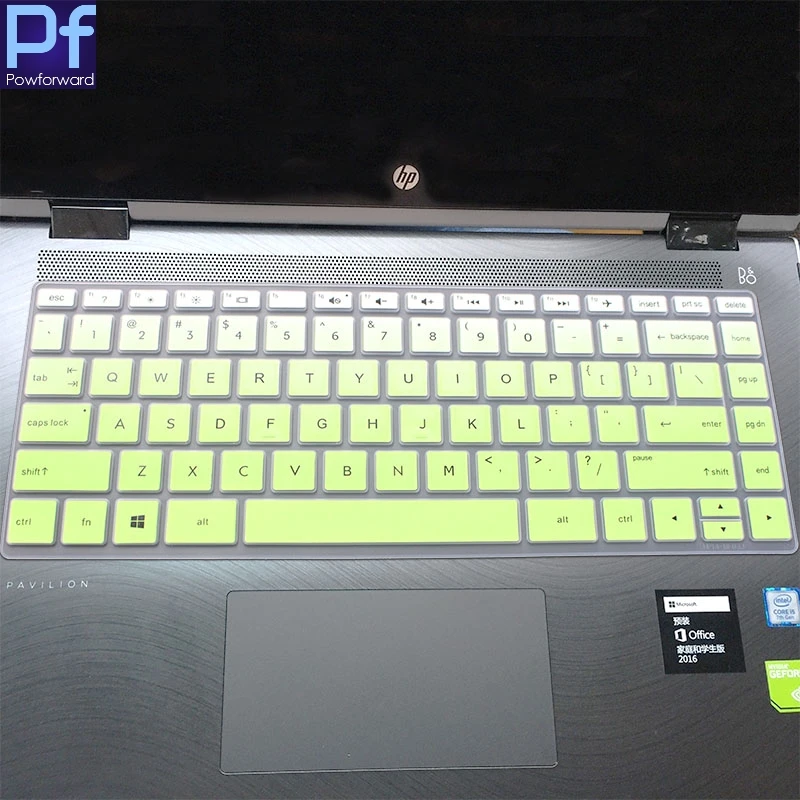 Защитная крышка для клавиатуры ноутбука hp ENVY x360 13-ag0001au 13-ag0012au ag0007au 13-ag0003au 13-ag0014au 13,3 ''2в1 ноутбук - Цвет: fadegreen