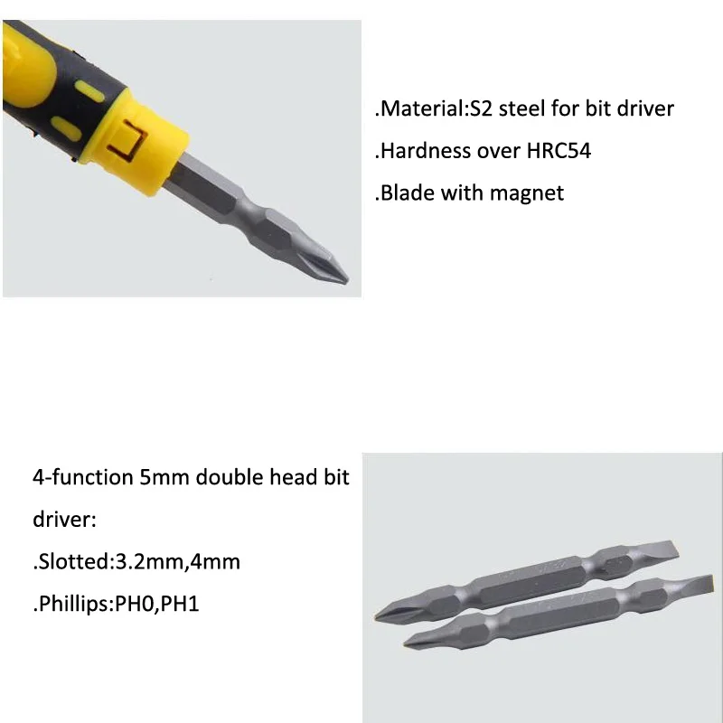 66-344-22C 4 function pen screwdriver 25g des