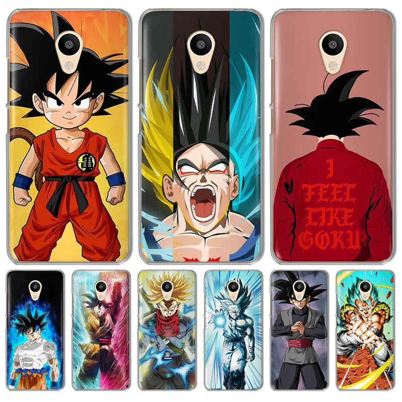 For Meizu M3S M3 Note M5 M5S M5C M6 U10 U20 Pro 6 16th Phone Case back cover coque pattern Dragon Ball goku cartoon silicone |