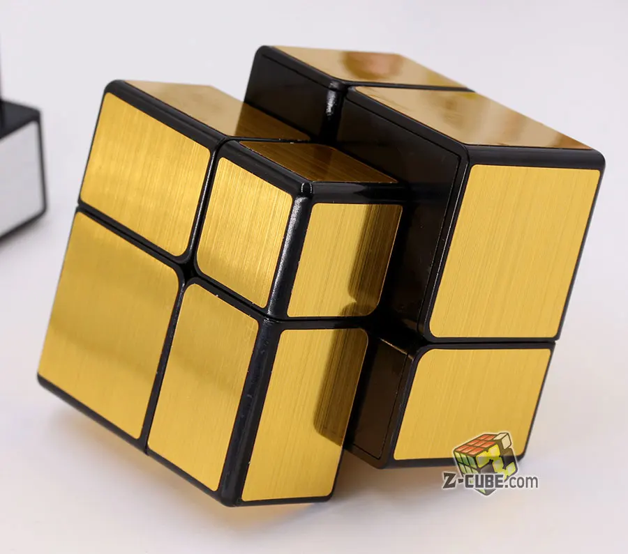 Головоломка, магический куб QiYi, литое покрытие, необычная форма, зеркальный куб, 2x2, логическая игра, скоростной Профессиональный скоростной куб, развивающие игрушки, подарок