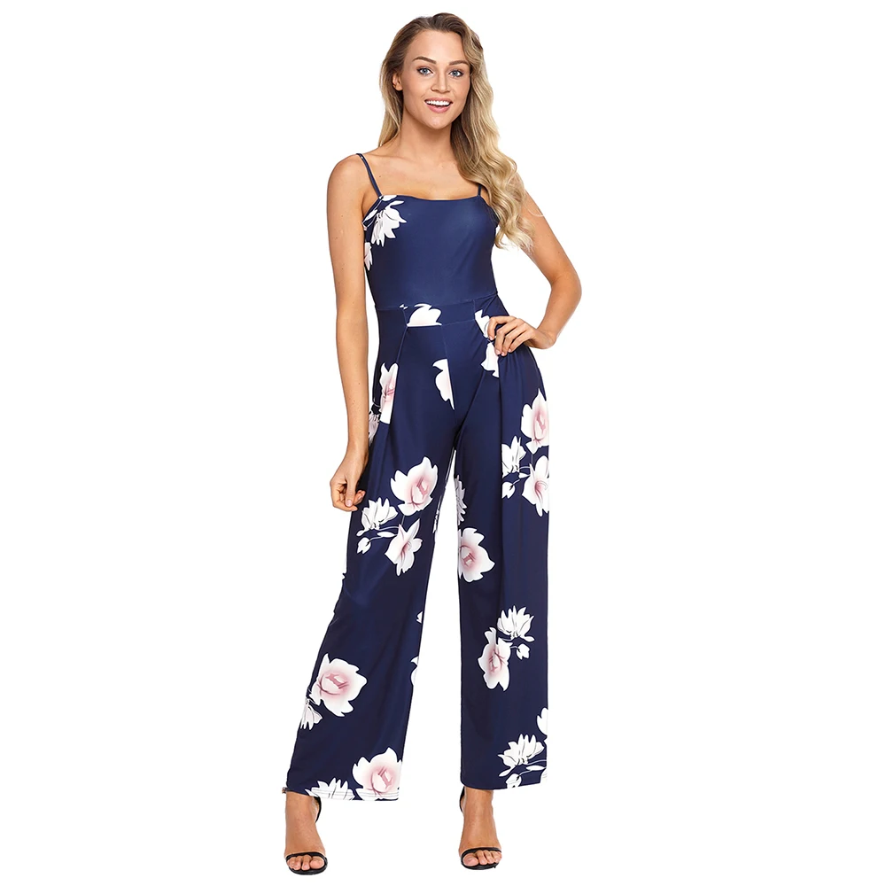 navy wide leg jumpsuit uk