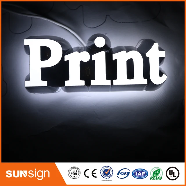 3d lighting acrylic mini