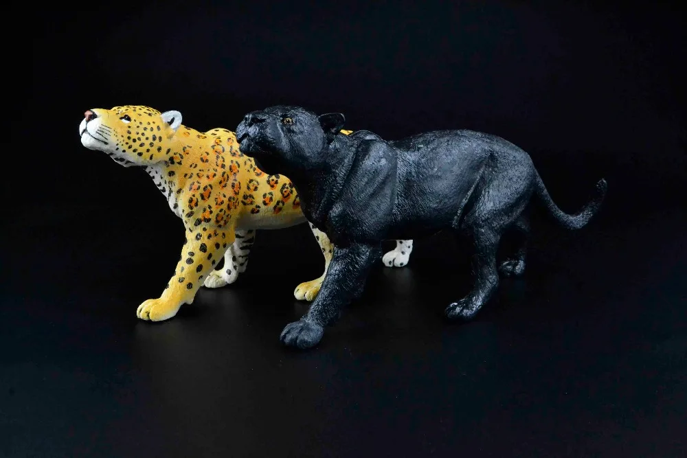 Buy Genuine jungle zoo wild animals 24cm big black