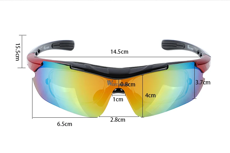 Windproof Anti-fog Polarized Cycling Glasses
