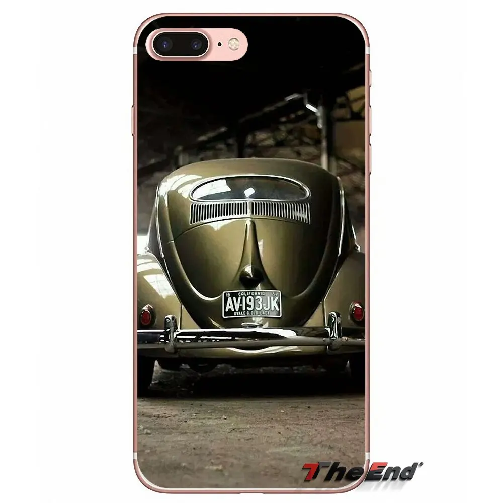 Для iPhone X 4 4S 5 5S 5C SE 6 6 S 7 8 плюс samsung Galaxy J1 J3 J5 J7 A3 A5 в Винтаж Volkswagen Beetle чехол из термопластичного полиуретана - Цвет: images 8