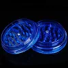 12 Pcs/Pack Dia:60MM 3 Layers Plastic Pepper Mill Spice Crusher Hand Muller Mixed Color 5