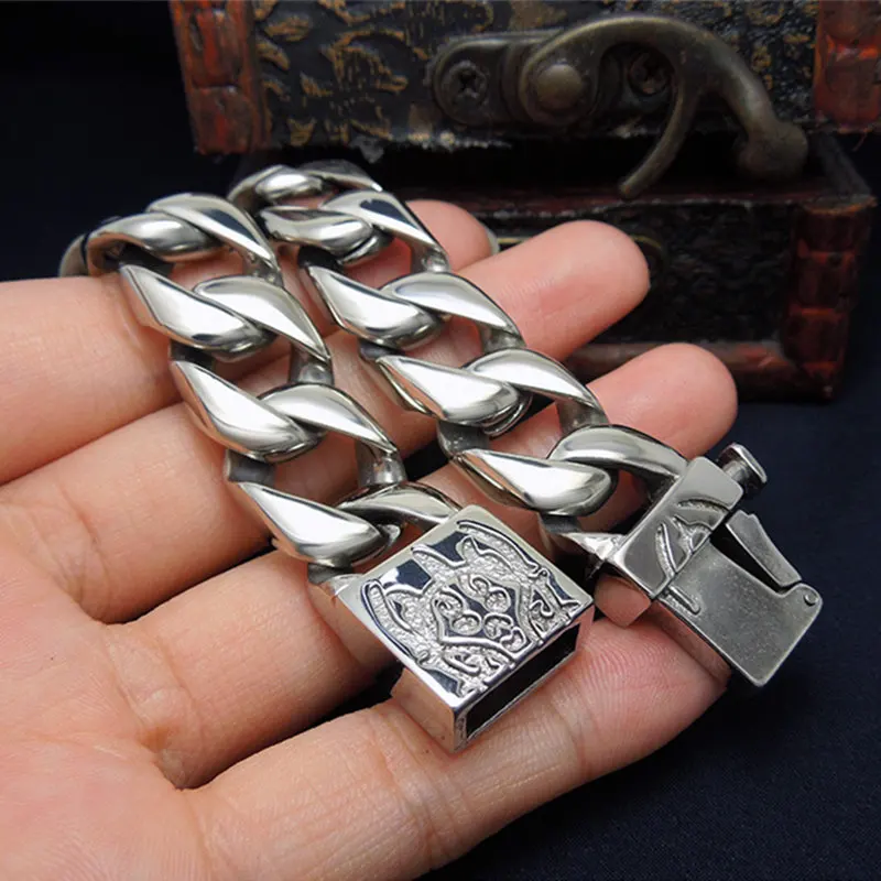 Titanium chain bracelet Clearance