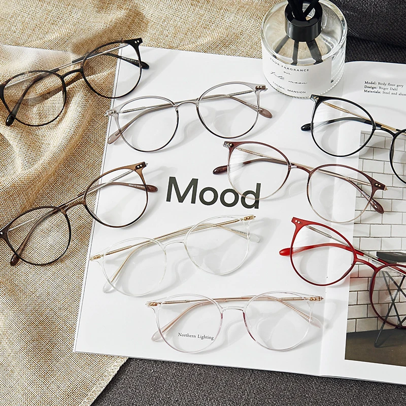 Eyeglasses Frames Acetate Unisex Solid Alloy