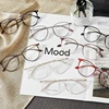 Acetato Unisex montura de aleación para gafas de prescripción para mujeres gafas de diseñador de moda circular metálico gafas de miopía ► Foto 3/5