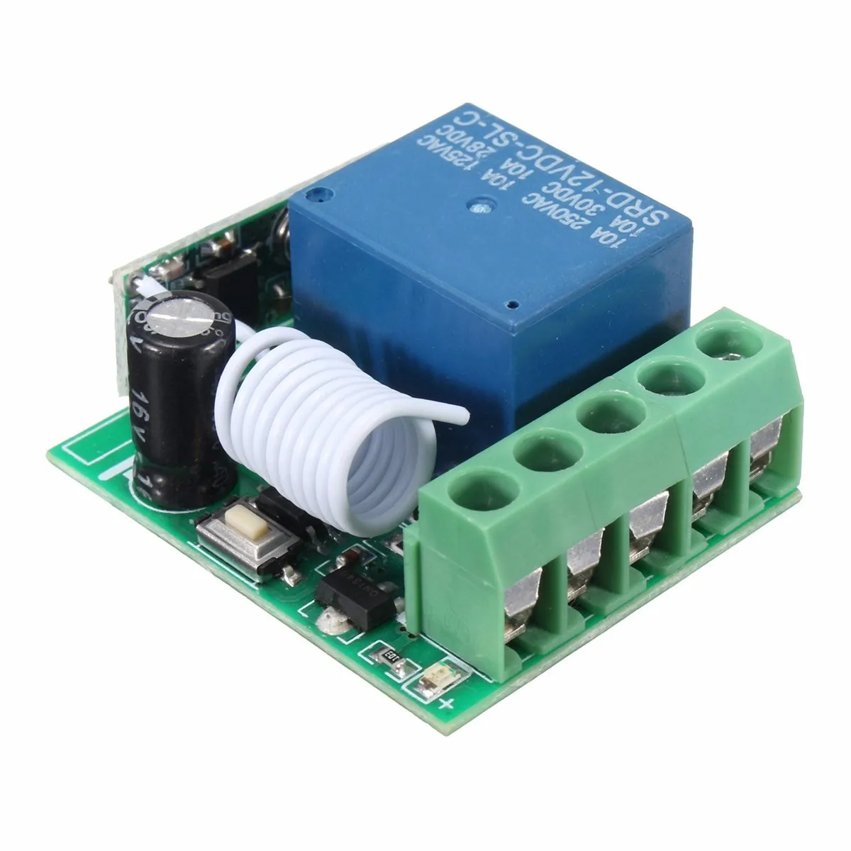 315MHz DC 12V 10A Smart Home Relay 1CH Wireless RF Remote Controller Transmitter Receiver Relay Switch 315MHz DC 12V 10A Smart Home Relay 1CH Wireless RF Remote Controller Transmitter Receiver Relay Switch